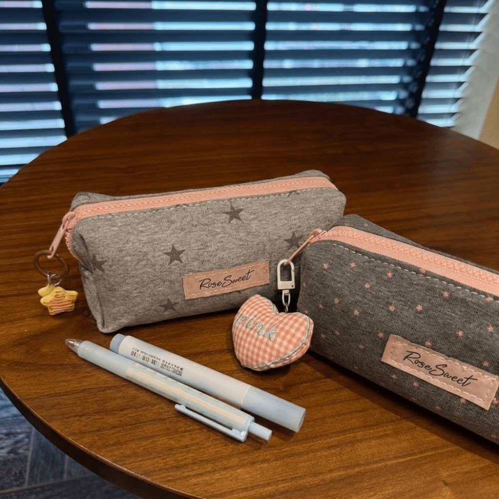 Beauty Makeup School - New Large Capacity Korean Pencil Case