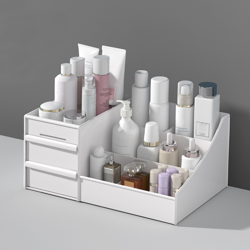 Beauty Makeup Desk - Large Capacity New Drawer Makeup Storage