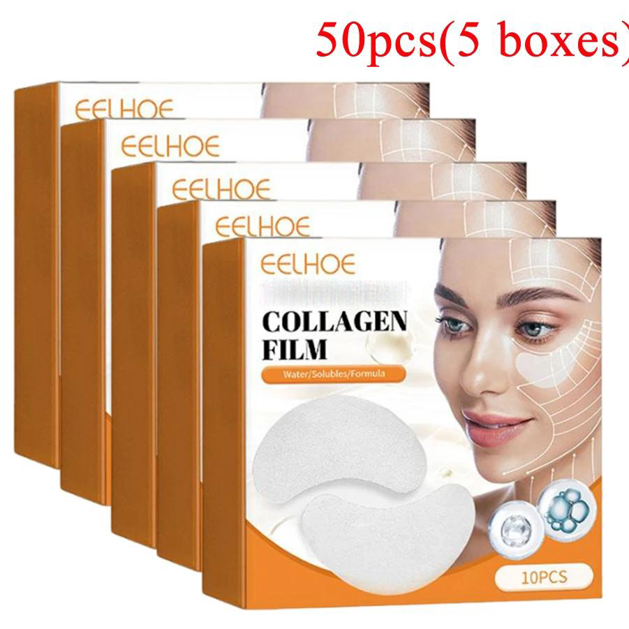 Collagen Eye Patch - 5 BOXES Collagen Soluble Patches Film