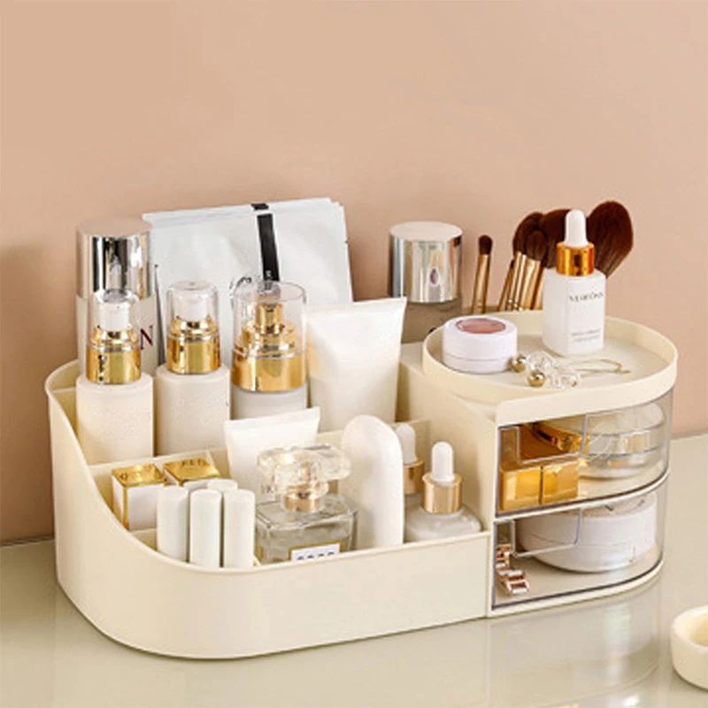 Large Capacity Cosmetic Storag - Beauty Makeup Desk 评论和价格