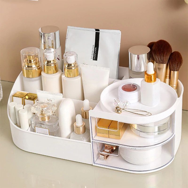 Large Capacity Cosmetic Storag - Beauty Makeup Desk 评论和价格