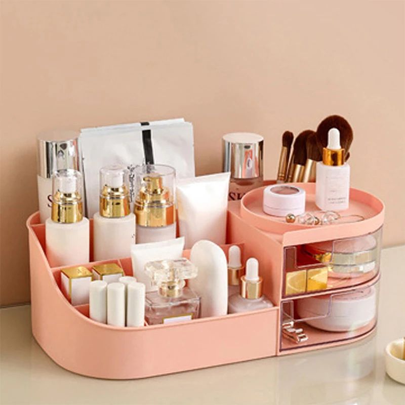 Large Capacity Cosmetic Storag - Beauty Makeup Desk 评论和价格