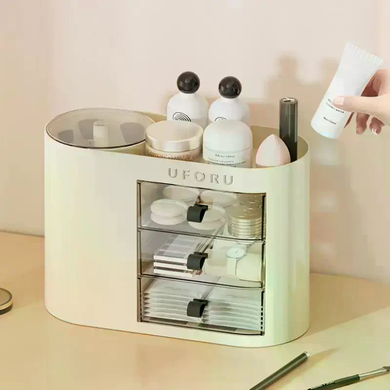 Auto Push Lifting Makeup Organ - Beauty Makeup Vanity Set 评论和价格