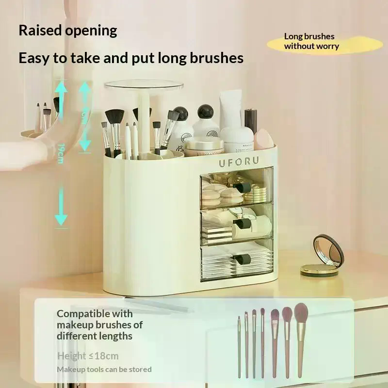 Auto Push Lifting Makeup Organ - Beauty Makeup Vanity Set 评论和价格
