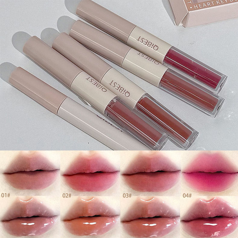 QIBEST 4 Colors Double Head Li - Beauty Book Makeup Kit 评论和价格