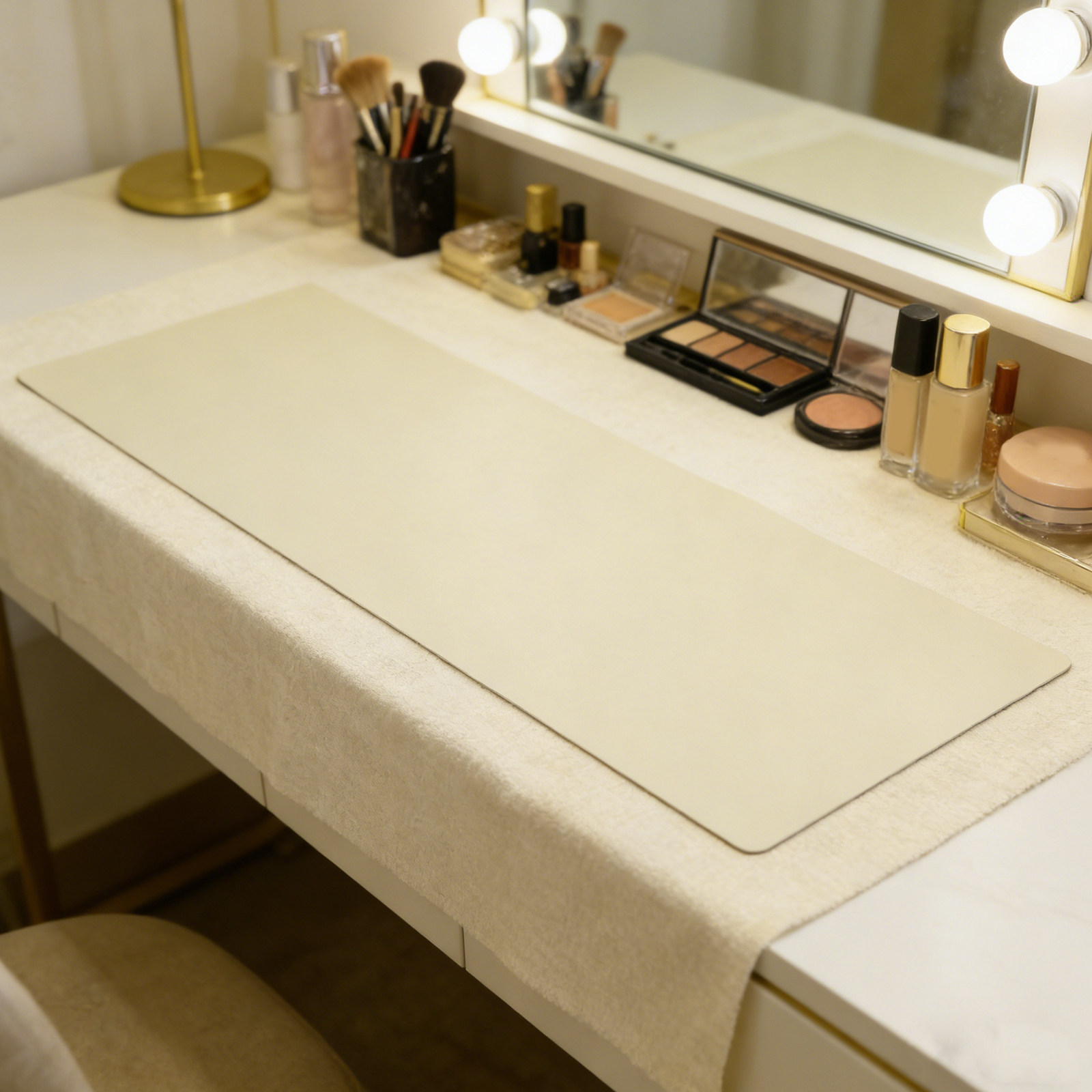 Beauty Desk Mat 40x120cm Water - Beauty Makeup Desk 评论和价格