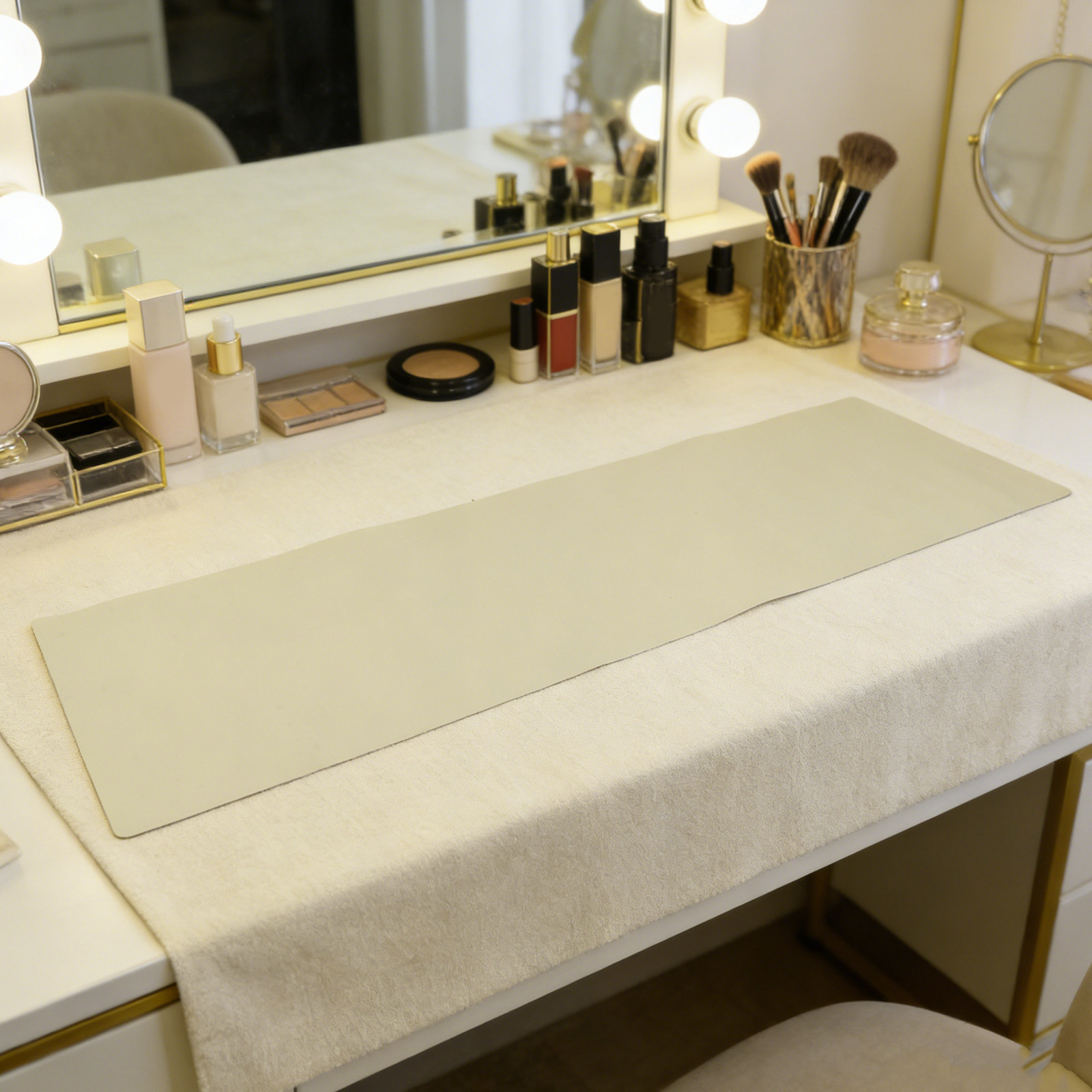 Beauty Desk Mat 40x120cm Water - Beauty Makeup Desk 评论和价格