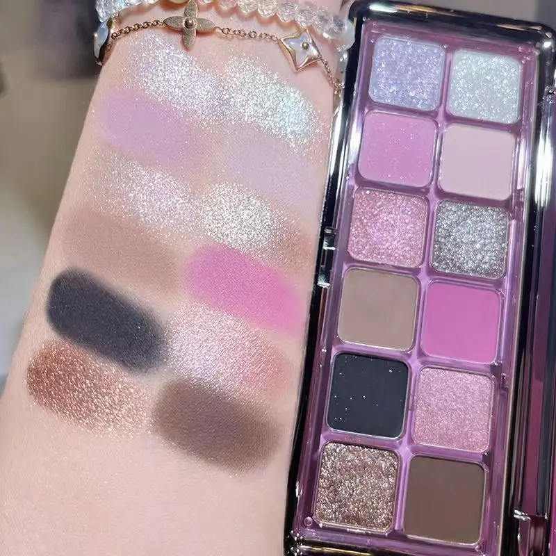 12 Color Eye Shadow Plate Matt - Beauty Book Makeup Kit 评论和价格