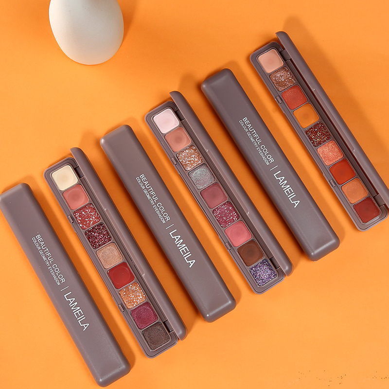 9 Colors Eye Shadow Palette Ne - Beauty Book Makeup Kit 评论和价格