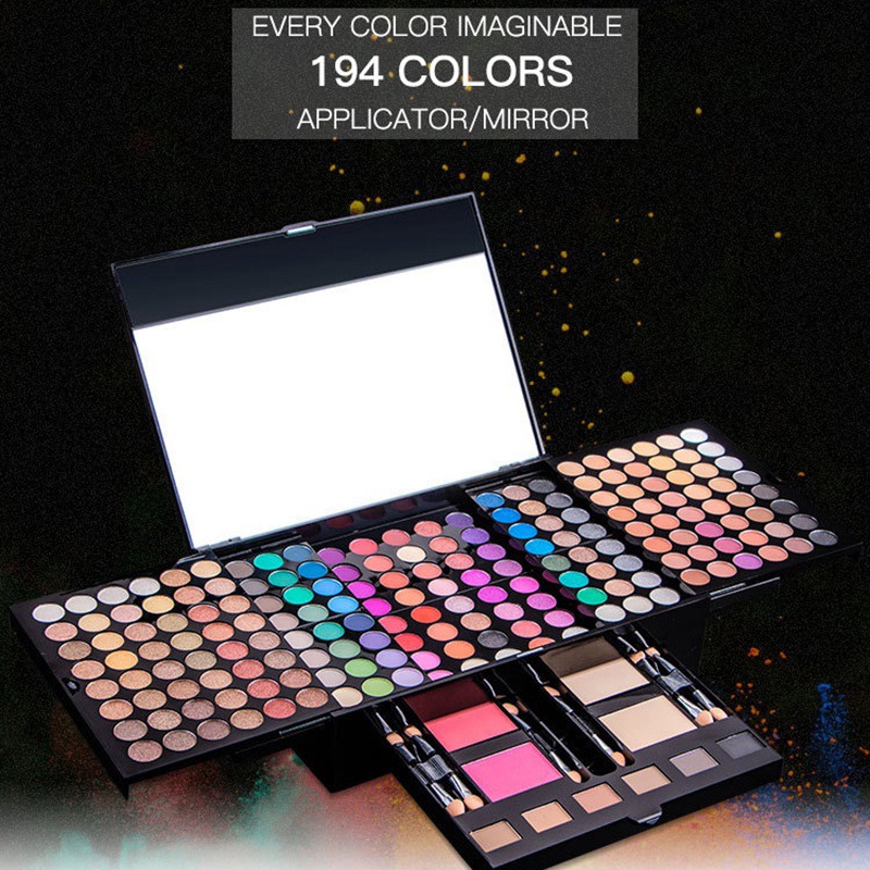 40-252 Colors Eyeshadow Palett - Beauty Makeup Tool Collection 评论和价格