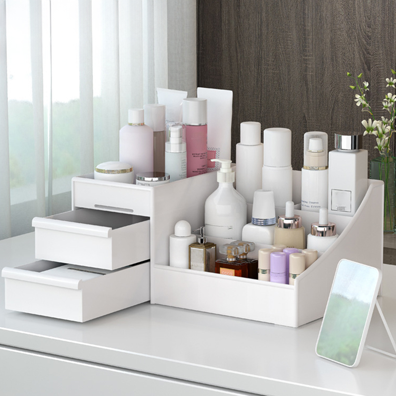 Large Capacity New Drawer Make - Beauty Makeup Desk 评论和价格