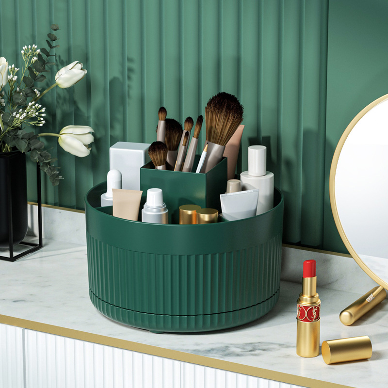 360 ° Table Top Rotary Makeup  - Beauty Makeup Desk 评论和价格