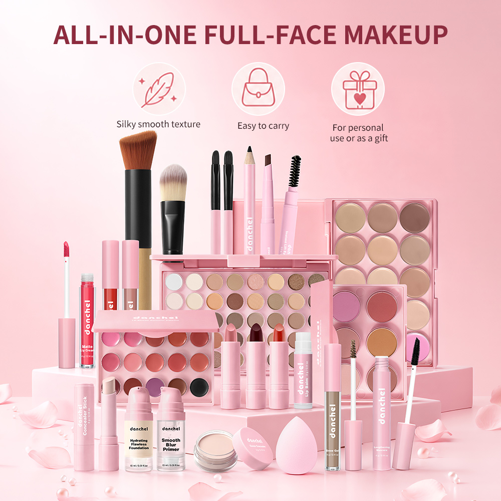 All in One Makeup Kit Lipstick - Beauty Book Makeup Kit 评论和价格