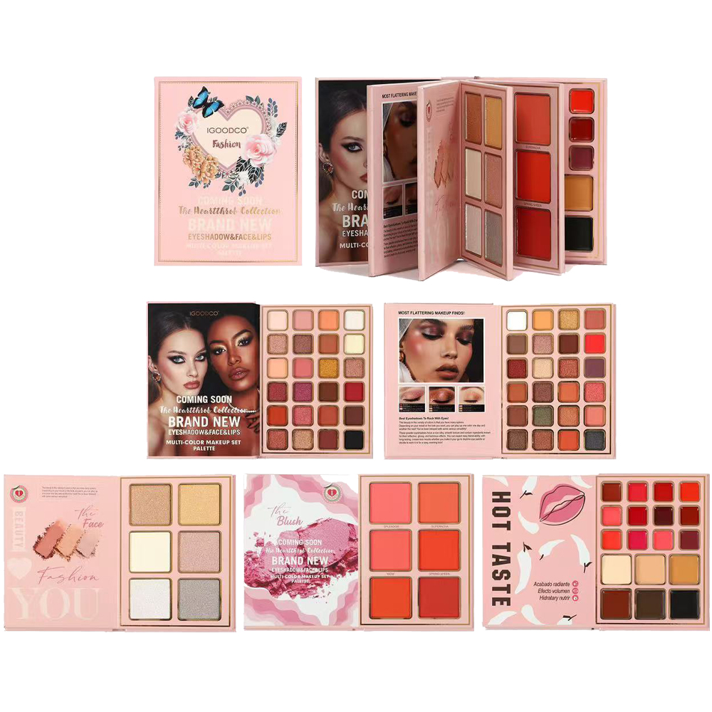78 Colors Glitter Eyeshadow Pa - Beauty Book Makeup Kit 评论和价格