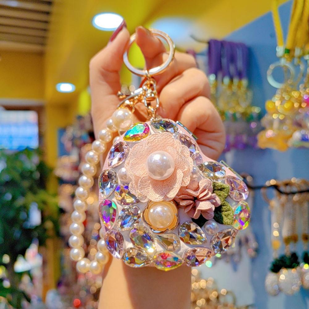 Beauty Mirror Keychain Folding - Beauty Makeup School 评论和价格