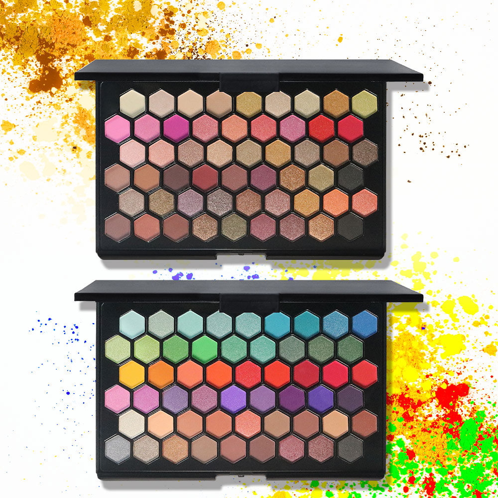 POPFEEL 54-Color Eyeshadow Pal - Beauty Book Makeup Kit 评论和价格