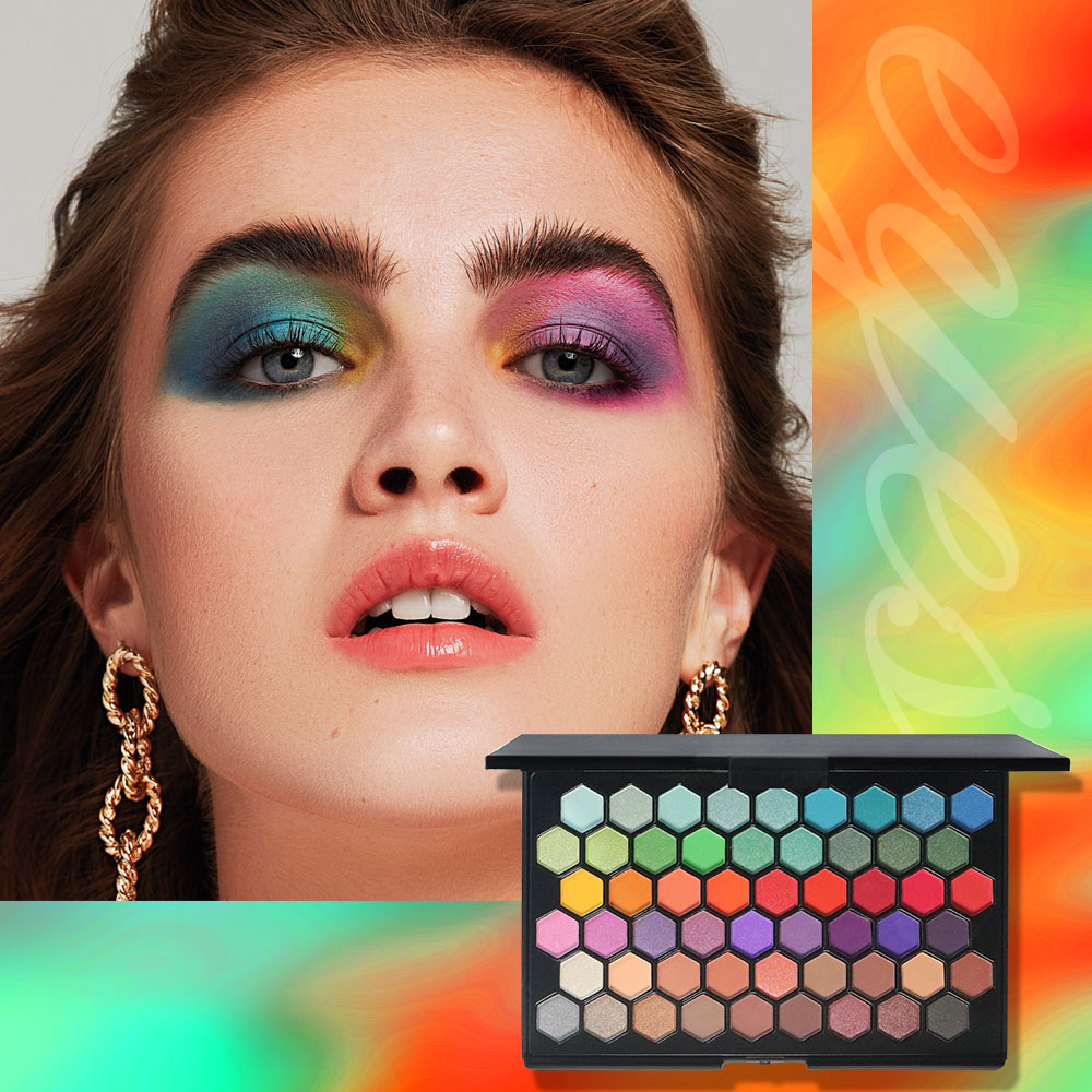 POPFEEL 54-Color Eyeshadow Pal - Beauty Book Makeup Kit 评论和价格