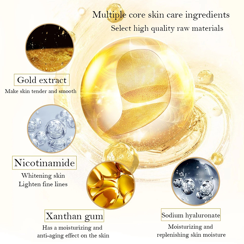 5/10/20/30 Pairs Crystal Gold  - Collagen Eye Patch 评论和价格