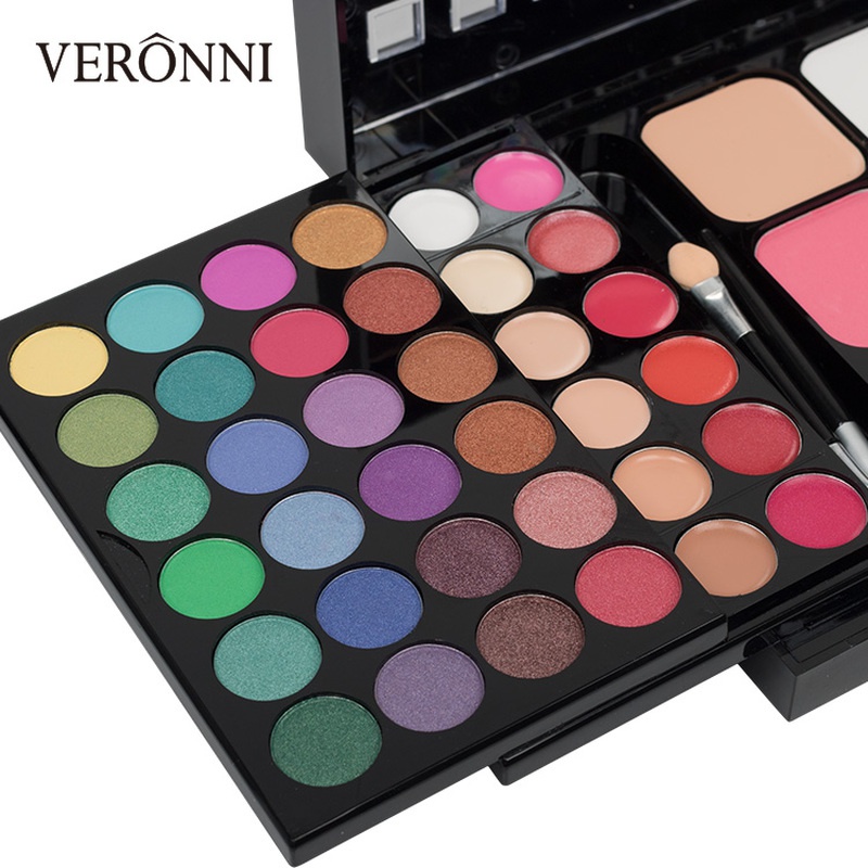 40/74/78 Colors Glitter Eyesha - Beauty Book Makeup Kit 评论和价格