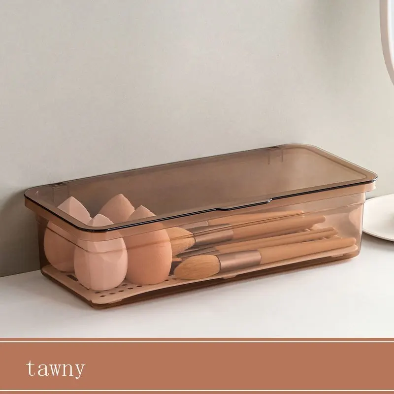 Makeup Brush Storage Box, Dres - Beauty Makeup Desk 评论和价格