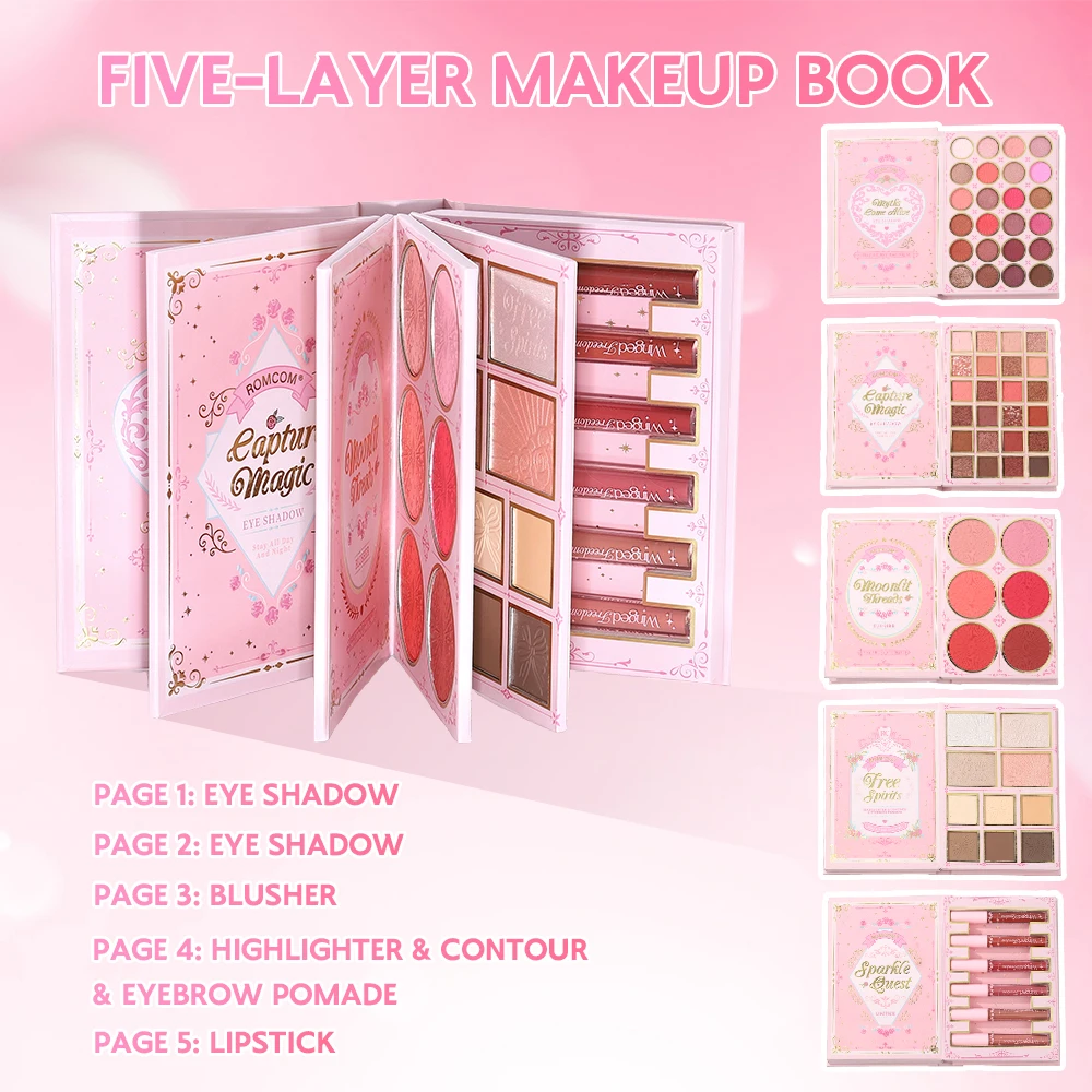 5 Layers All In One Makeup Boo - Beauty Book Makeup Kit 评论和价格