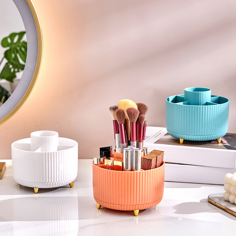 1Pcs 360° Rotating Makeup Brus - Beauty Makeup Desk 评论和价格