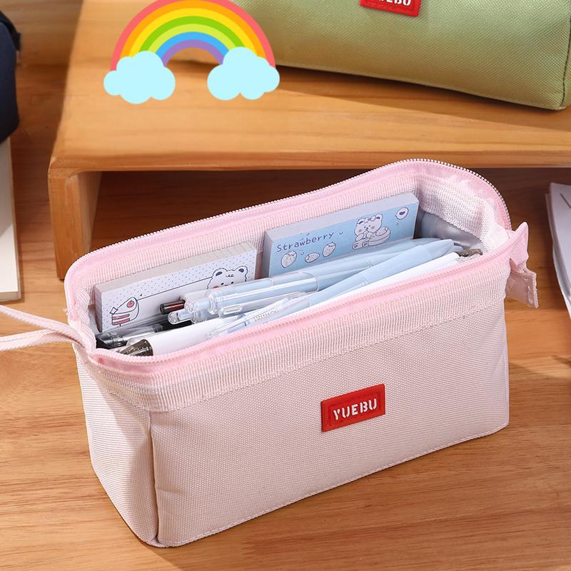 Pencil Case Large Capacity Pen - Beauty Makeup School 评论和价格