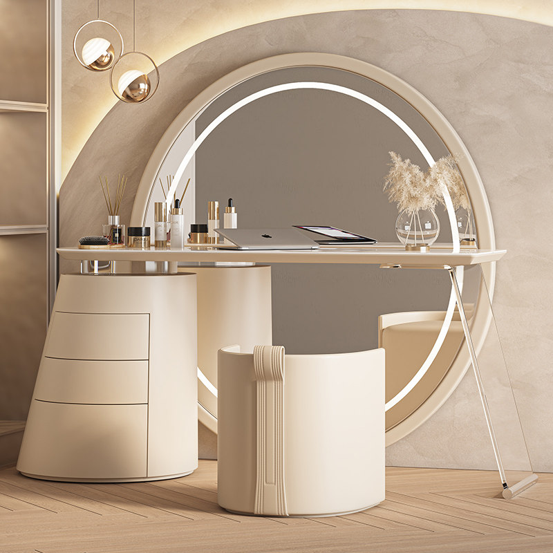 Modern Nordic Vanity Table Aes - Beauty Makeup Vanity Set 评论和价格