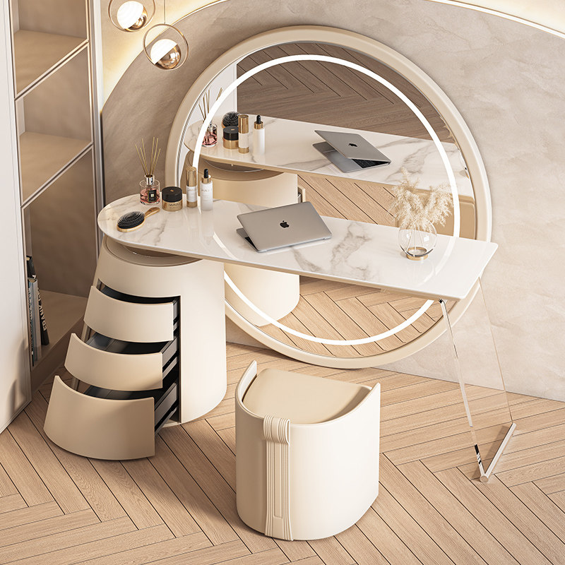 Modern Nordic Vanity Table Aes - Beauty Makeup Vanity Set 评论和价格