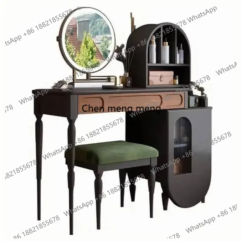 Organizer Black Vanity Table D - Beauty Makeup Vanity Set 评论和价格