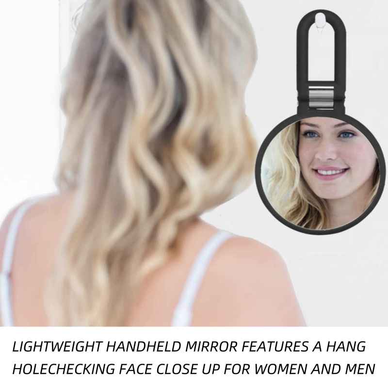 Magnifying Handheld Mirror Dou - Beauty Makeup Desk 评论和价格