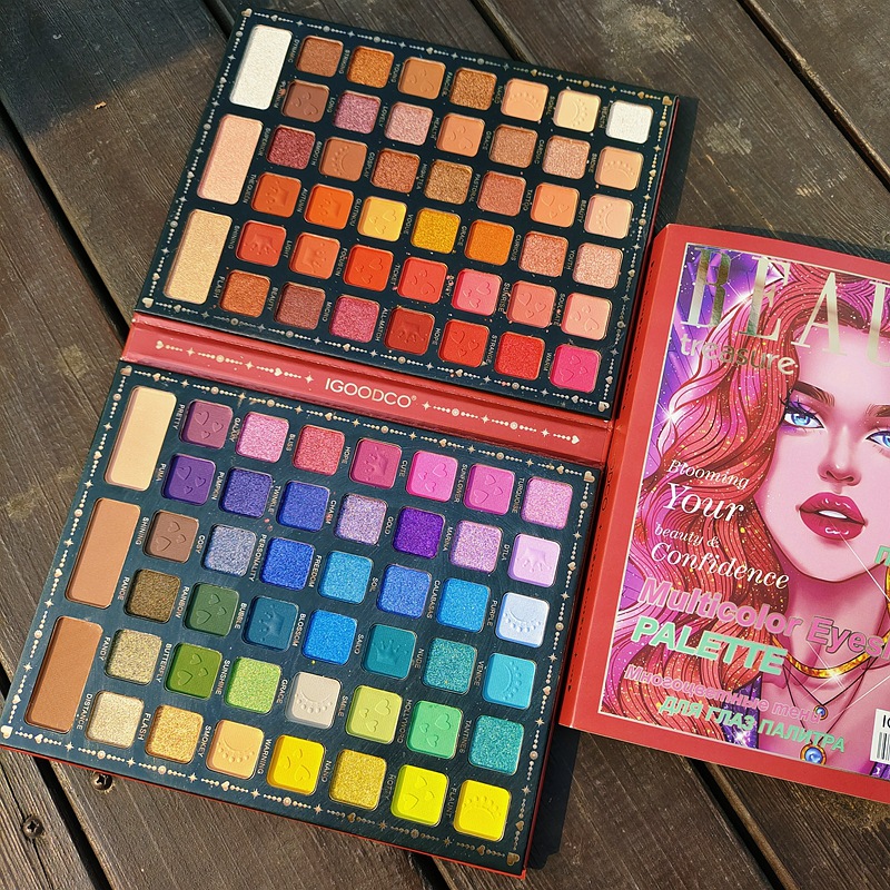 90 Matte Eyeshadow Palette Shi - Beauty Book Makeup Kit 评论和价格