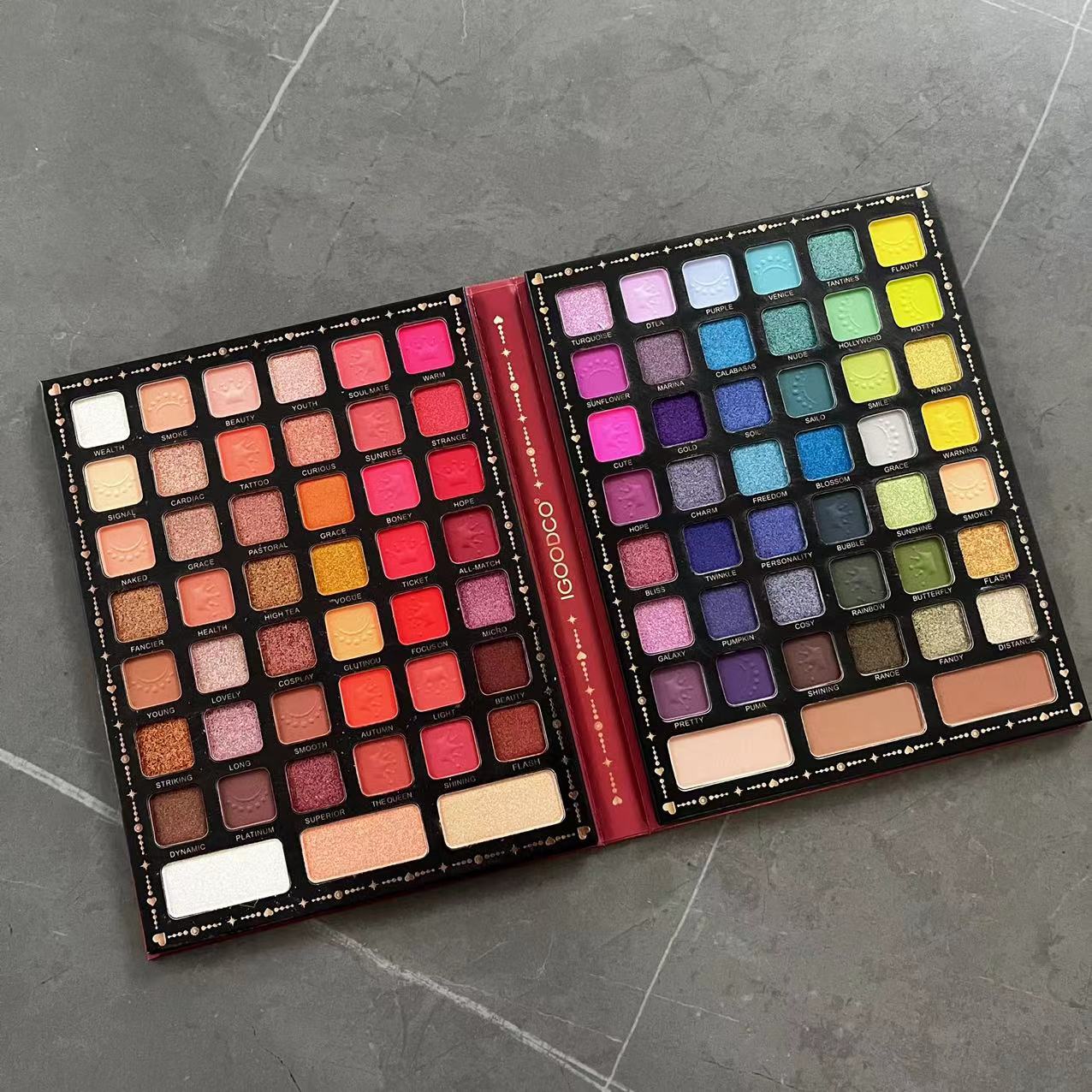 90 Matte Eyeshadow Palette Shi - Beauty Book Makeup Kit 评论和价格