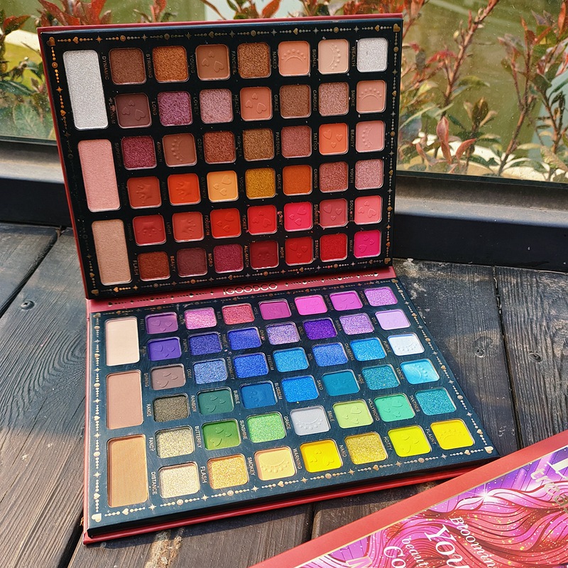 90 Matte Eyeshadow Palette Shi - Beauty Book Makeup Kit 评论和价格