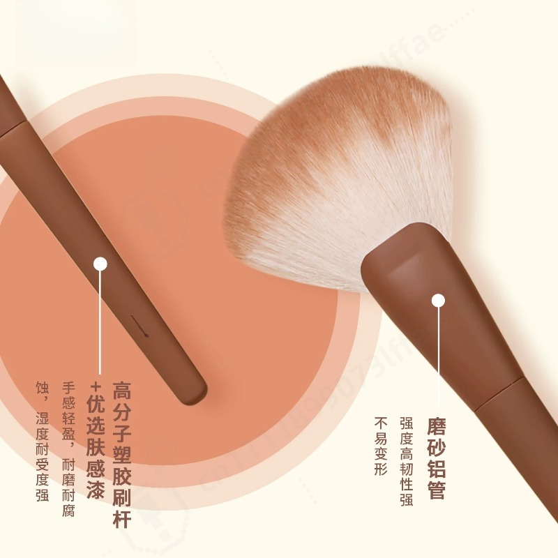 12Pcs Cream Makeup Brush Set S - Beauty Makeup School 评论和价格