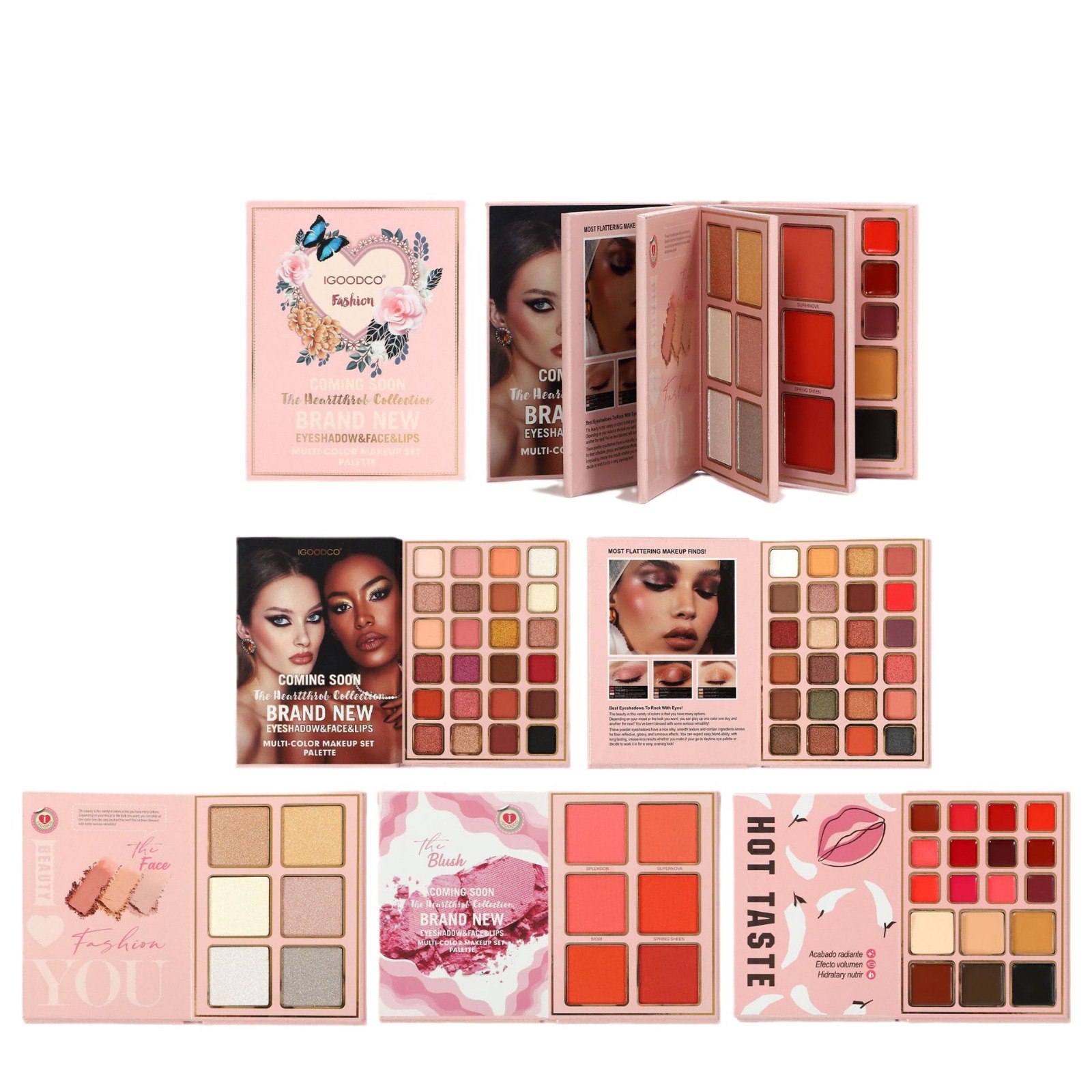 Professional 78-Color All-in-O - Beauty Book Makeup Kit 评论和价格