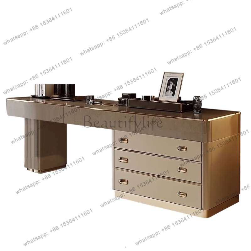 Full Set Wooden Vanity Table N - Beauty Makeup Vanity Set 评论和价格